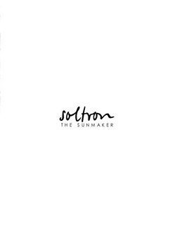 SOLTRON THE SUNMAKER trademark