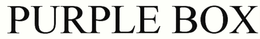 PURPLE BOX trademark