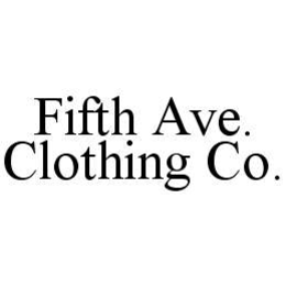 FIFTH AVE. CLOTHING CO. trademark