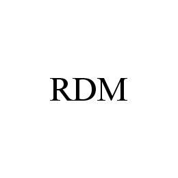 RDM trademark