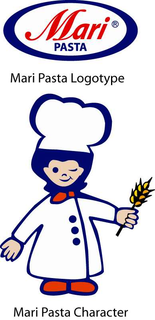MARI PASTA MARI PASTA LOGOTYPE MARI PASTA CHARACTER trademark