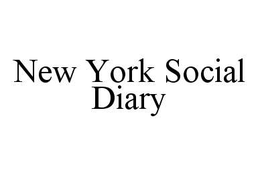 NEW YORK SOCIAL DIARY trademark