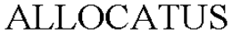 ALLOCATUS trademark