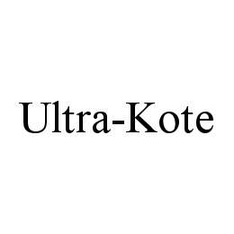 ULTRA-KOTE trademark