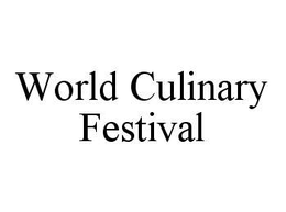 WORLD CULINARY FESTIVAL trademark