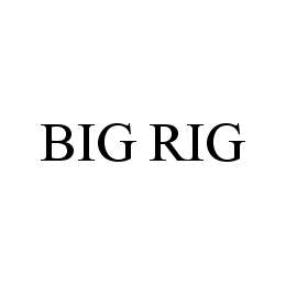 BIG RIG trademark