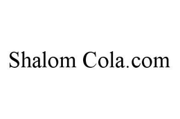 SHALOM COLA.COM trademark