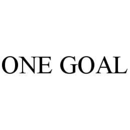 ONE GOAL trademark