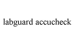 LABGUARD ACCUCHECK trademark