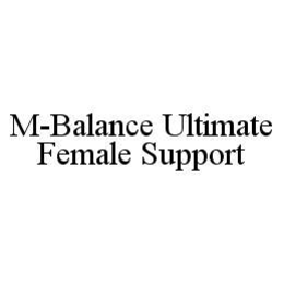 M-BALANCE ULTIMATE FEMALE SUPPORT trademark