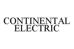 CONTINENTAL ELECTRIC trademark