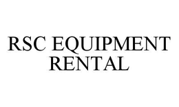 RSC EQUIPMENT RENTAL trademark