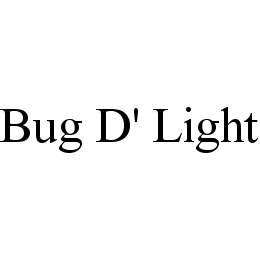 BUG D' LIGHT trademark