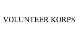 VOLUNTEER KORPS trademark