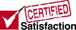 CERTIFIED SATISFACTION trademark