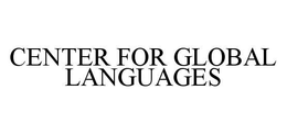CENTER FOR GLOBAL LANGUAGES trademark