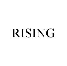 RISING trademark