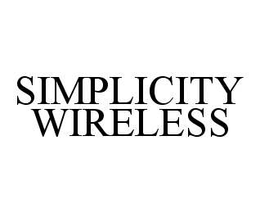 SIMPLICITY WIRELESS trademark