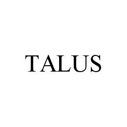 TALUS trademark