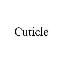 CUTICLE trademark