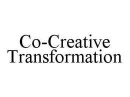 CO-CREATIVE TRANSFORMATION trademark