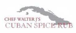 CHEF WALTER J'S CUBAN SPICE RUB trademark