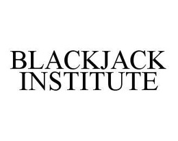 BLACKJACK INSTITUTE trademark
