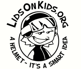 LIDS ON KIDS.ORG A HELMET - IT'S A SMART IDEA trademark