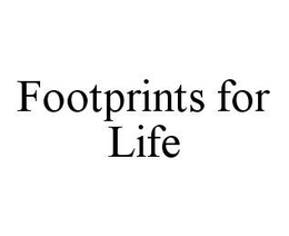 FOOTPRINTS FOR LIFE trademark