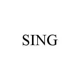 SING trademark