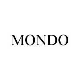 MONDO trademark