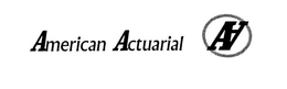 AMERICAN ACTUARIAL AA trademark