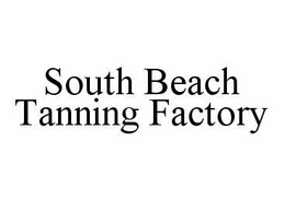 SOUTH BEACH TANNING FACTORY trademark
