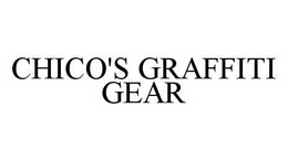 CHICO'S GRAFFITI GEAR trademark
