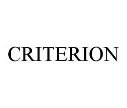 CRITERION trademark
