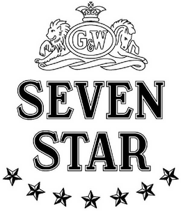 G&W SEVEN STAR trademark