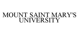 MOUNT SAINT MARY'S UNIVERSITY trademark