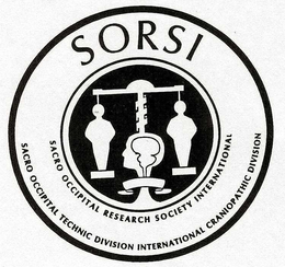 SORSI SACRO OCCIPITAL RESEARCH SOCIETY INTERNATIONAL SACRO OCCIPITAL TECHNIC DIVISION INTERNATIONAL CRANIOPATHIC DIVISION trademark