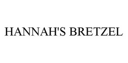 HANNAH'S BRETZEL trademark