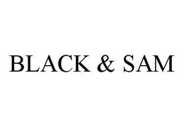 BLACK & SAM trademark