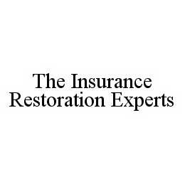 THE INSURANCE RESTORATION EXPERTS trademark
