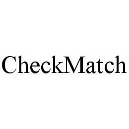 CHECKMATCH trademark