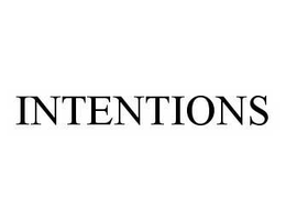 INTENTIONS trademark