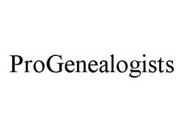 PROGENEALOGISTS trademark