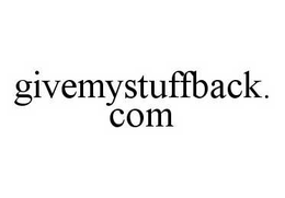 GIVEMYSTUFFBACK.COM trademark