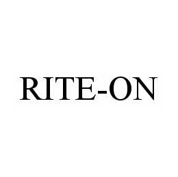 RITE-ON trademark