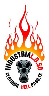 INDUSTRIAL.D.50 CLOTHING HELL.PASO.TX trademark