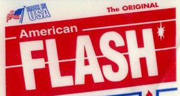 MADE IN USA THE ORIGINAL AMERICAN FLASH trademark