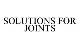 SOLUTIONS FOR JOINTS trademark