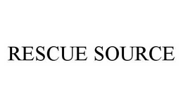 RESCUE SOURCE trademark